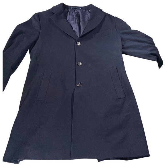 SUITSUPPLY Coat Mens 44 Navy Pure Wool Classic Corporate Event Academia VICENZA - Picture 12 of 16
